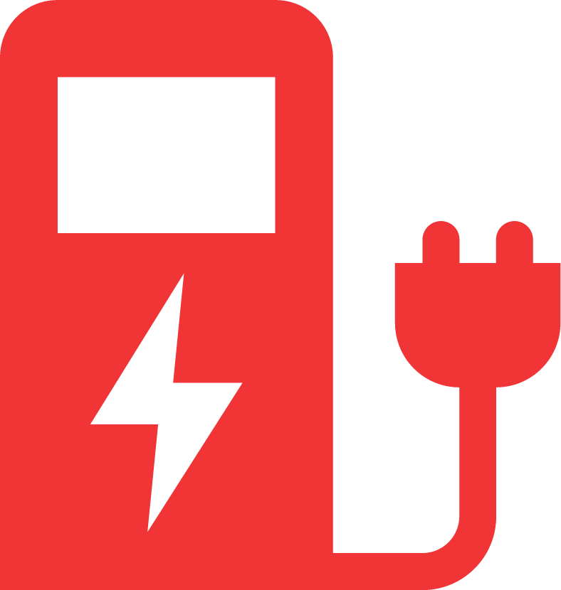 borne-recharge-electrique-rouge